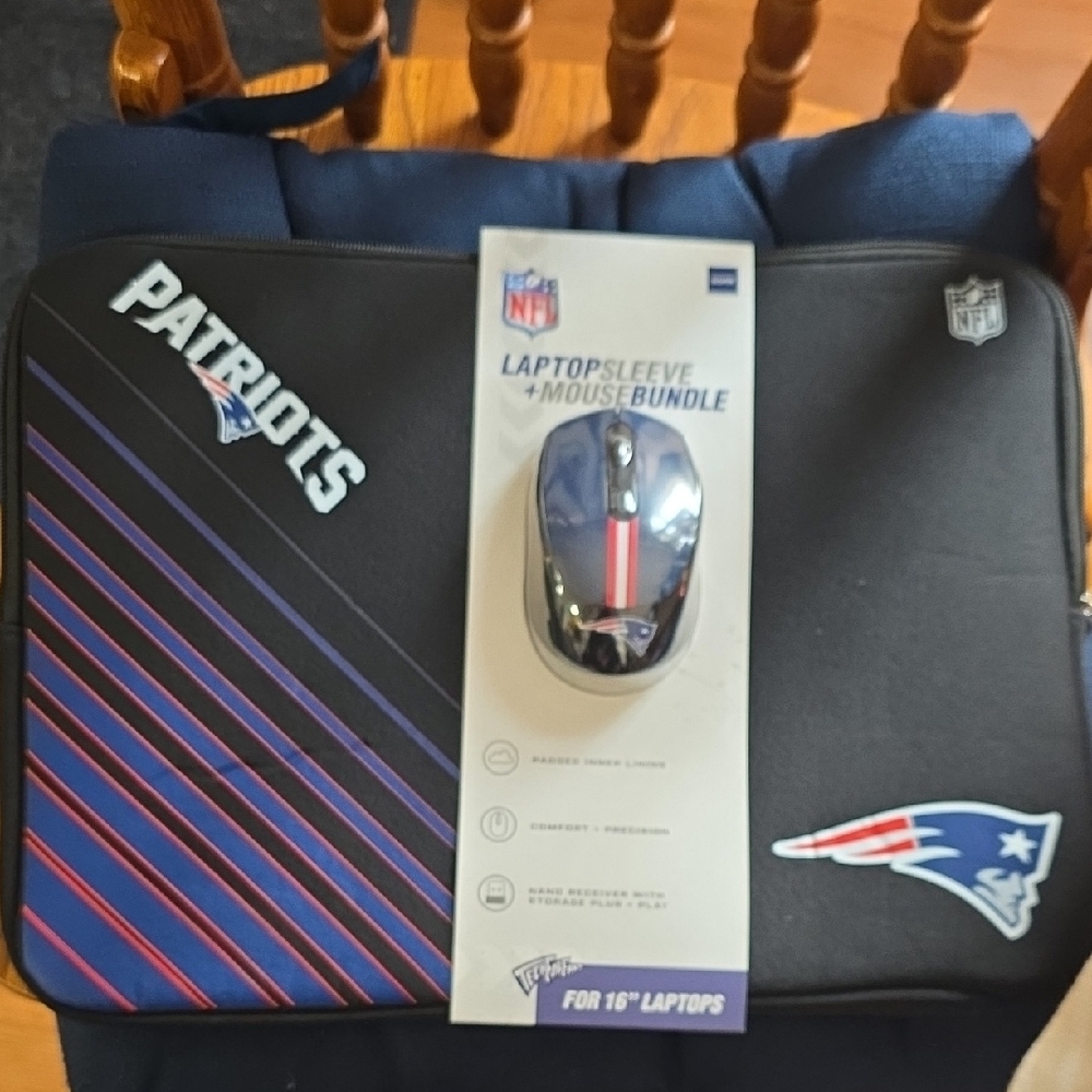 NFL Blue Sleeve and Mouse Bundle
